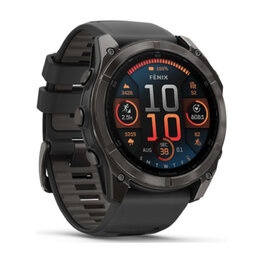 GARMIN Smartwatch - FENIX 8 AMOLED SAPPHIRE 51 mm - Schwarz