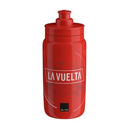 ELITE Fahrrad-Wasserflasche - FLY 550 VUELTA 2025 - Rot