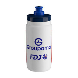 ELITE Fahrrad-Wasserflasche - FLY 550 GROUPAMA-FDJ 2025 - Weiß/Blau