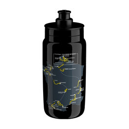 ELITE Fahrrad-Wasserflasche - FLY 550 TDF 2025 - Schwarz