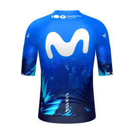 GOBIK Kurzarm Fahrradtrikot - INFINITY MOVISTAR TEAM 2024 - Blau/Weiß