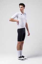 GOBIK Kurzarm Fahrradtrikot - CARRERA 2.0 - Weiß