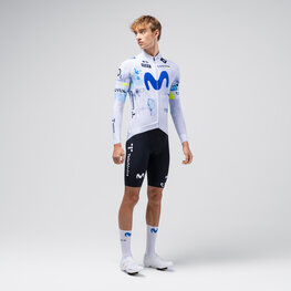 GOBIK Langarm Fahrradtrikot für den Sommer - HYDER - Weiß