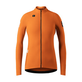 GOBIK Langarm Fahrradtrikot für den Winter - PACER SOLID 2.0 - Orange
