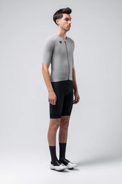 GOBIK Kurzarm Fahrradtrikot - CX SOLID - Grau