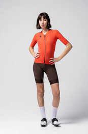 GOBIK Kurzarm Fahrradtrikot - CX SOLID - Rot