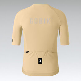 GOBIK Kurzarm Fahrradtrikot - CX SOLID - Gelb