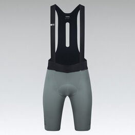 GOBIK Kurze Fahrradhose mit Trägern - X - Grün