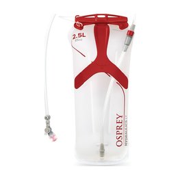 OSPREY Trinkblase - HYDRAULICS LT 2.5L RESERVOIR II - Transparent/Rot