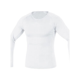 GORE Langarm Fahrrad-Shirt - BASE LAYER - Weiß