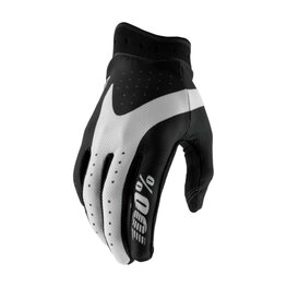 100% SPEEDLAB Langfinger-Fahrradhandschuhe - ITRACK - Schwarz/Weiß