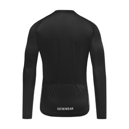 GORE Langarm Fahrradtrikot für den Sommer - SPINSHIFT LS - Schwarz