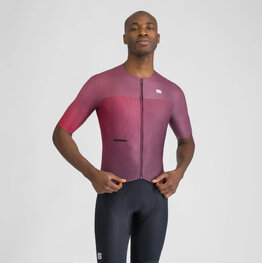 SPORTFUL Kurzarm Fahrradtrikot - LIGHT - Lila/bordeaux