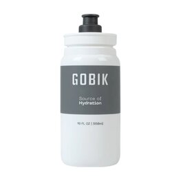GOBIK Fahrrad-Wasserflasche - FLY - Weiß