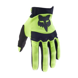 FOX Langfinger-Fahrradhandschuhe - DIRTPAW - Gelb/Schwarz