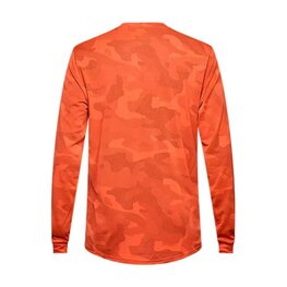 FOX Langarm Fahrradtrikot für den Sommer - RANGER TRU DRI - Orange