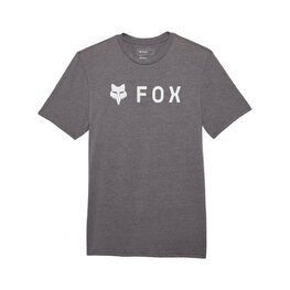 FOX Kurzarm Fahrrad-Shirt - ABSOLUTE TECH TEE - Grau