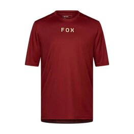 FOX Kurzarm Fahrradtrikot - RANGER WORDMARK - Rot