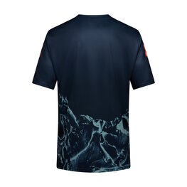 FOX Kurzarm Fahrradtrikot - RANGER IMAGE PRINT SS - Blau