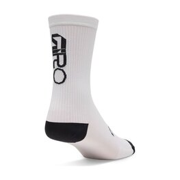 GIRO Klassische Fahrradsocken - HRC TEAM - Weiß