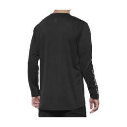 100% SPEEDLAB Langarm Fahrradtrikot für den Sommer - RIDECAMP - Schwarz