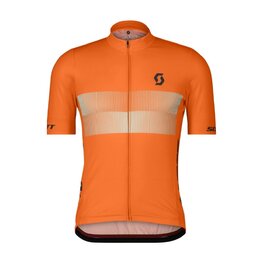SCOTT Kurzarm Fahrradtrikot - TEAM 10 - Orange