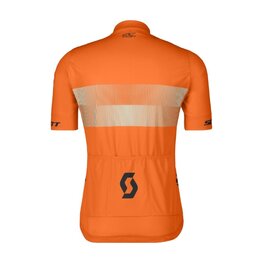 SCOTT Kurzarm Fahrradtrikot - TEAM 10 - Orange