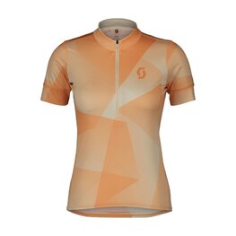 SCOTT Kurzarm Fahrradtrikot - ENDURANCE 15 W - Gelb/Orange