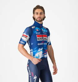 CASTELLI Fahrradweste - PRO LIGHT WIND QUICK STEP 2025 - Blau/Rot