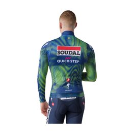 CASTELLI Langarm Fahrradtrikot für den Sommer - MID WEIGHT 2 LS TEAM SOUDAL QUICK-STEP 2026 - Blau