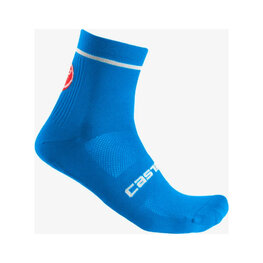 CASTELLI Klassische Fahrradsocken - ENTRATA 13 - Blau