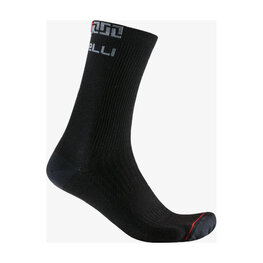 CASTELLI Klassische Fahrradsocken - BANDITO MERINO 18 - Schwarz