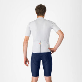 CASTELLI Kurze Fahrradhose mit Trägern - COMPETIZIONE 2 - Blau