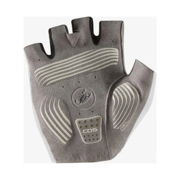 CASTELLI Fingerlose Fahrradhandschuhe - ESPRESSO - Weiß