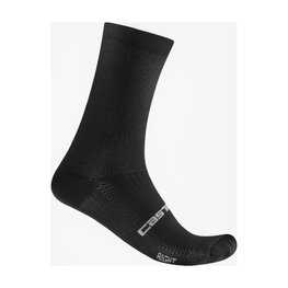 CASTELLI Klassische Fahrradsocken - ESPRESSO 18 - Schwarz