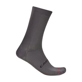 CASTELLI Klassische Fahrradsocken - ESPRESSO 18 - Grau