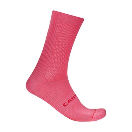 CASTELLI Klassische Fahrradsocken - ESPRESSO 18 - Rosa