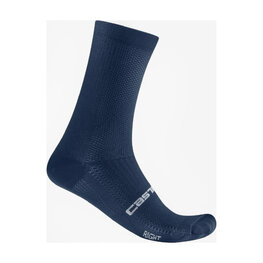 CASTELLI Klassische Fahrradsocken - ESPRESSO 18 - Blau