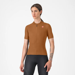 CASTELLI Kurzarm Fahrradtrikot - LIBERA 2 - Braun
