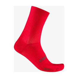 CASTELLI Klassische Fahrradsocken - ESPRESSO 2 - Rot