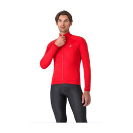 CASTELLI Fahrrad-Thermojacke - COMPETIZIONE - Rot