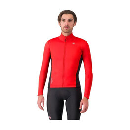 CASTELLI Fahrrad-Thermojacke - ENTRATA 2 - Rot