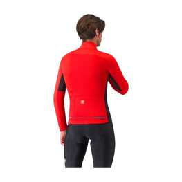CASTELLI Fahrrad-Thermojacke - ENTRATA 2 - Rot