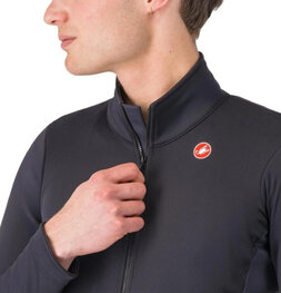 CASTELLI Fahrrad-Thermojacke - ENTRATA 2 - Schwarz