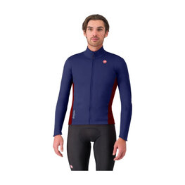 CASTELLI Fahrrad-Thermojacke - ENTRATA 2 - Blau