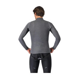 CASTELLI Langarm Fahrrad-Shirt - FLANDERS 2 LONG - Grau