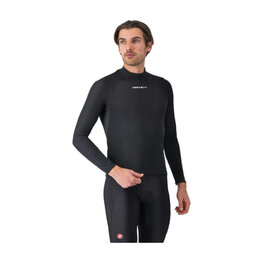 CASTELLI Langarm Fahrrad-Shirt - FLANDERS 2 LONG - Schwarz