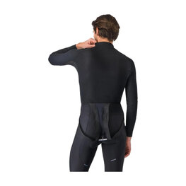 CASTELLI Langarm Fahrrad-Shirt - FLANDERS 2 LONG - Schwarz