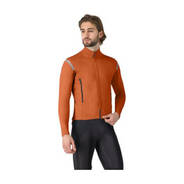 CASTELLI Fahrrad-Thermojacke - PERFETTO ROS 3 - Braun
