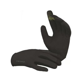 IXS Langfinger-Fahrradhandschuhe - CARVE - Schwarz